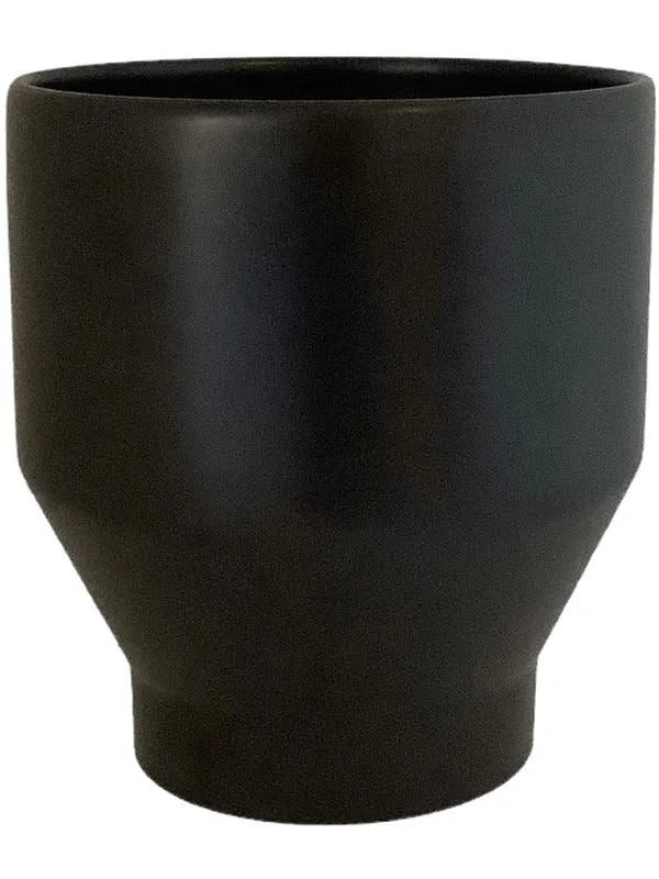 Land Plant Pot 23cm Height 19cm Dia Pot Matt Anthracite
