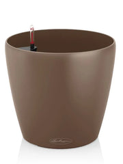 Lechuza Classico 28 Plant Pot 26cm Height 27cm Dia All Inclusive Set Nutmeg