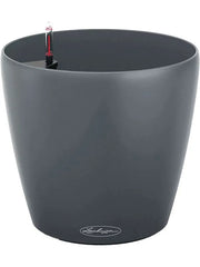 Lechuza Classico Color Eco 21 Plant Pot 20cm Height 18cm Dia All Inclusive Set Grey