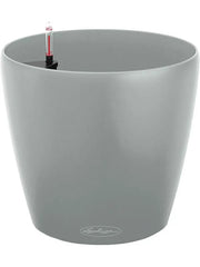 Lechuza Classico Color Eco 43 Plant Pot 40cm Height 36.5cm Dia All Inclusive Set Bright Grey