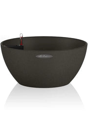 Lechuza Cubeto Color 30 Plant Pot 13cm Height 28.5cm Dia All inclusive Set Graphite Black