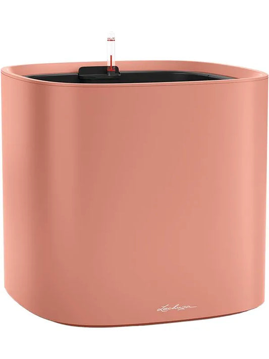 Lechuza Pila Color Plant Pot 32.6cm Height 29cm Dia All Inclusive Set Coral Red