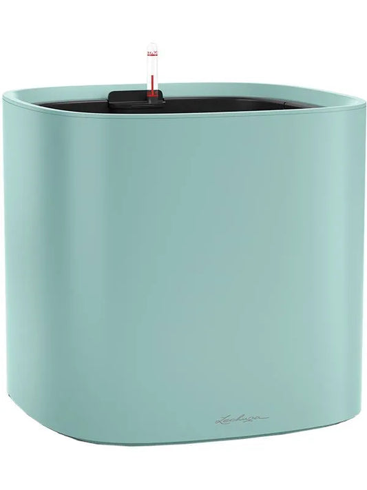 Lechuza Pila Color Plant Pot 32.6cm Height 29cm Dia All Inclusive Set Pastel Green