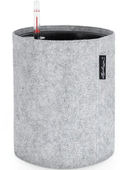 Lechuza Trendcover 23 Felt Plant Pot 33cm Height 27.9cm Dia All In One Light Grey