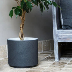 Leon Granite Planter 28cm Dia