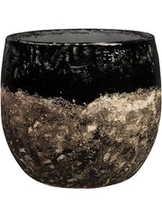 Lindy Plant Pot 16cm Height 14cm Dia Pot Black