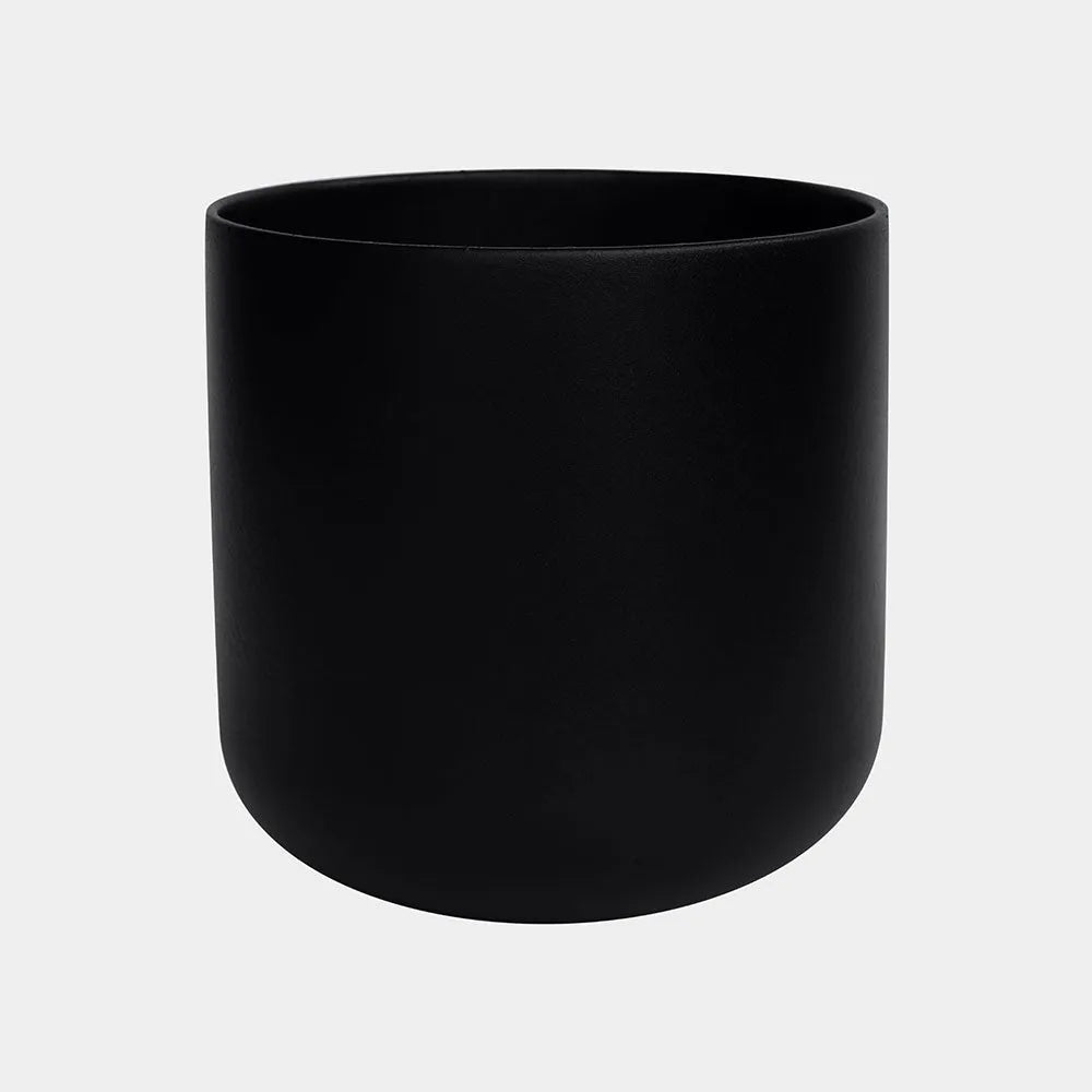 Lisbon Planter Anthracite 26cm Height 26cm Dia