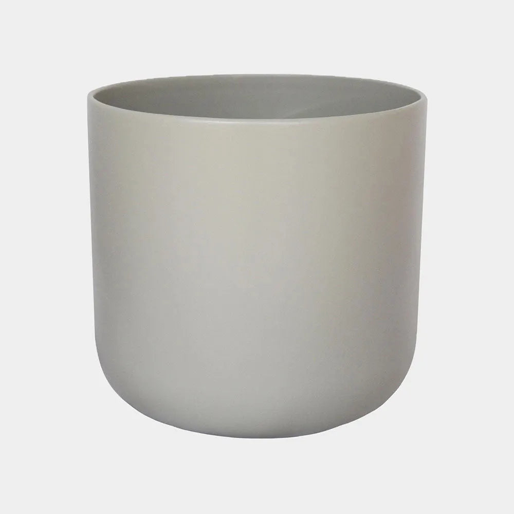 Lisbon Planter Light Grey 26cm Height 26cm Dia