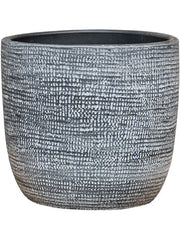 Magna Plant Pot 14cm Height 12cm Dia Pot Dark Grey