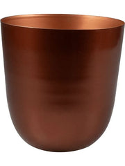 Mayk Plant Pot 19cm Height 17.5cm Dia Pot Copper