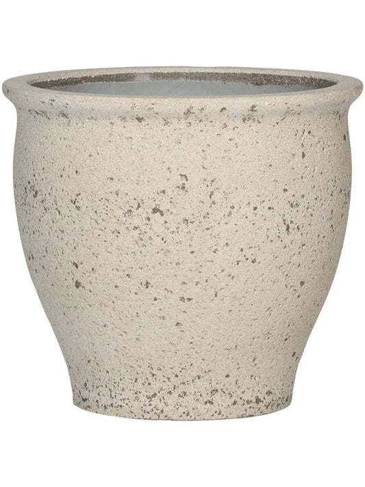 Mediterranean Plant Pot 38cm Height 36cm Dia Poseidon S Chalk White