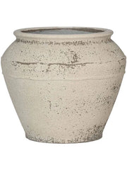 Mediterranean Plant Pot 46cm Height 37cm Dia Eros L Chalk White