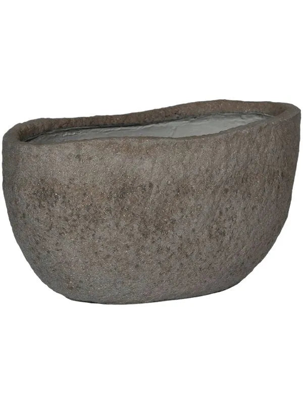 Mountain Plant Pot 29cm Height 28cm Dia Hunter S Dioriet Grey