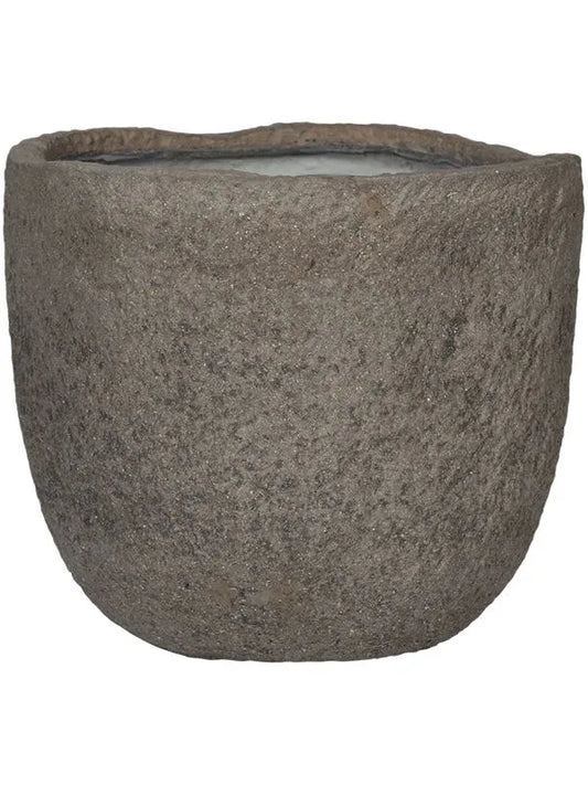 Mountain Plant Pot 52cm Height 54cm Dia Russell XL Dioriet Grey