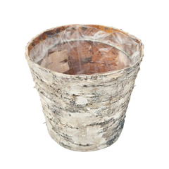 Natural Bark 13cm Indoor Plant Pot