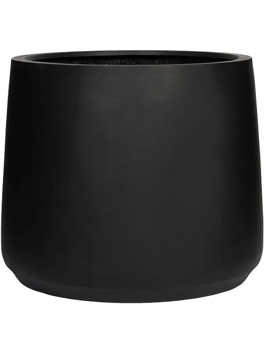 Natural Jumbo Plant Pot 97cm Height 96cm Dia Patt M Black