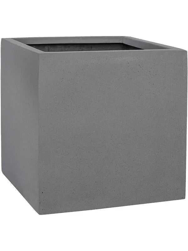 Natural Plant Pot 15cm Height 13.5cm Dia Fleur S Grey