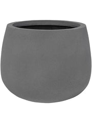 Natural Plant Pot 21cm Height 21cm Dia Kevan M Grey