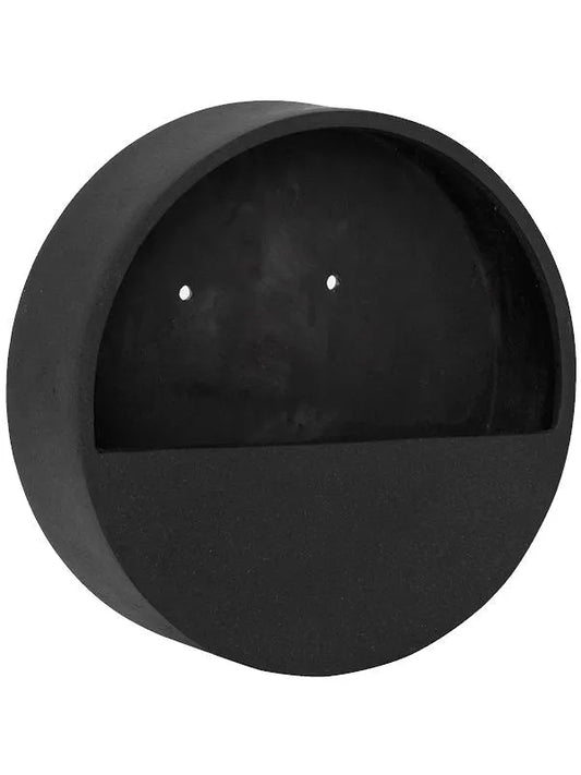 Natural Wally Plant Pot cm Height 28cm Dia Hanging XS Black