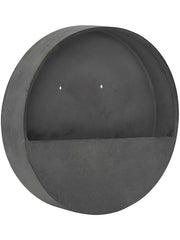 Natural Wally Plant Pot cm Height 38cm Dia Hanging S Grey