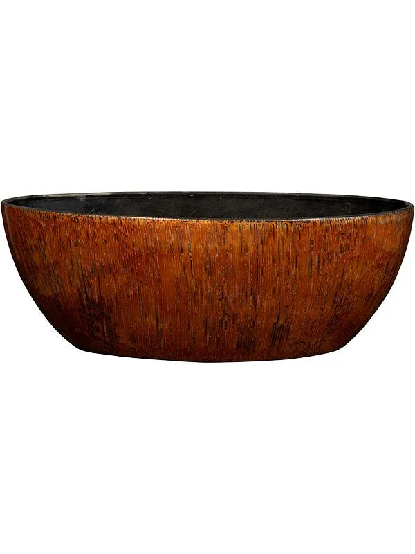 Niene Plant Pot 20cm Height 23cm Dia Planter Mahogany