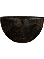 Niene Plant Pot 35cm Height 24cm Dia Planter Black Gold