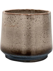 Noaz Plant Pot 13cm Height 11cm Dia Pot Coffee