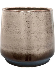 Noaz Plant Pot 19cm Height 18cm Dia Pot Coffee