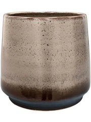 Noaz Plant Pot 27cm Height 22cm Dia Pot Coffee