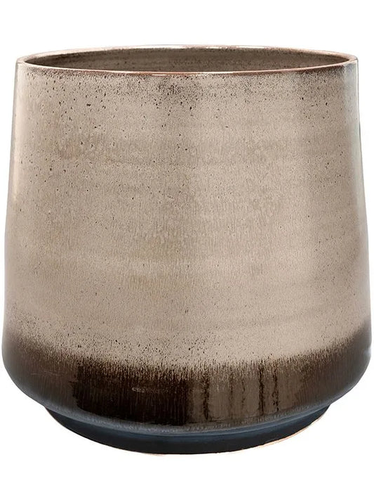 Noaz Plant Pot 30cm Height 28cm Dia Pot Coffee