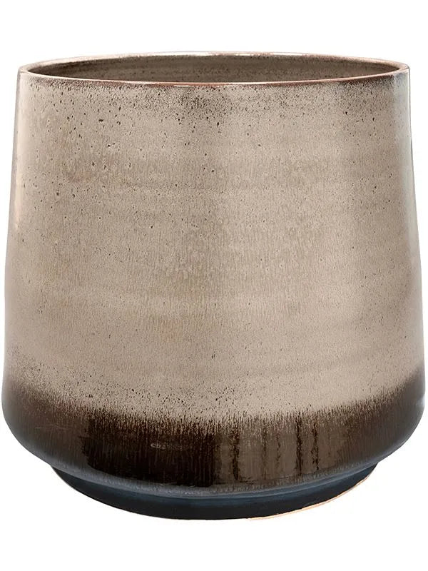 Noaz Plant Pot 34cm Height 31cm Dia Pot Coffee