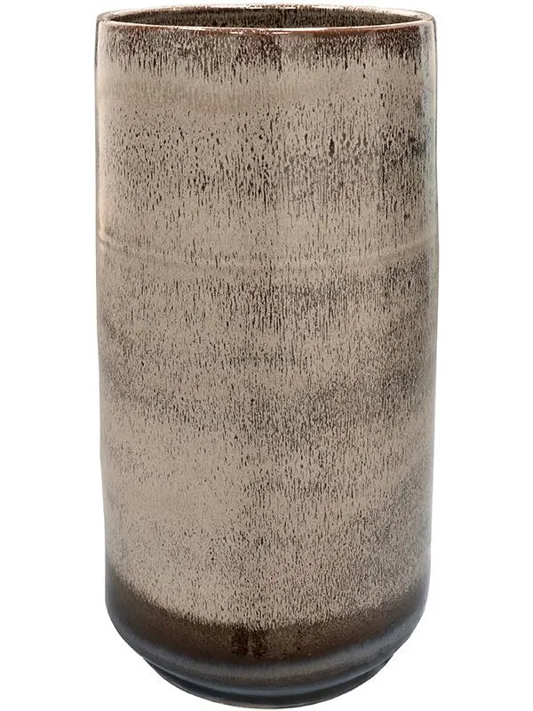 Noaz Plant Pot 49cm Height 21cm Dia Pot Tall Coffee