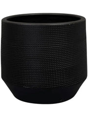 Norell Plant Pot 13cm Height 12cm Dia Pot Black