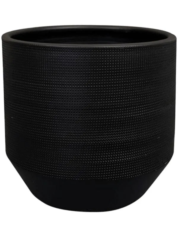 Norell Plant Pot 16cm Height 15cm Dia Pot Black