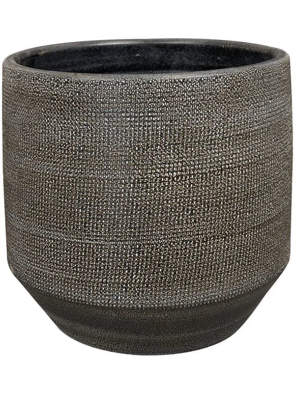 Norell Plant Pot 16cm Height 15cm Dia Pot Latte Brown