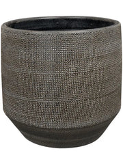 Norell Plant Pot 16cm Height 15cm Dia Pot Latte Brown