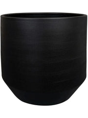 Norell Plant Pot 24cm Height 22cm Dia Pot Black
