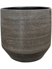 Norell Plant Pot 24cm Height 22cm Dia Pot Latte Brown