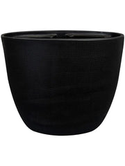 Norell Plant Pot 26cm Height 12cm Dia Planter Black