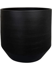 Norell Plant Pot 28cm Height 26cm Dia Pot Black