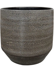 Norell Plant Pot 28cm Height 26cm Dia Pot Latte Brown