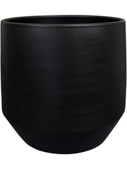 Norell Plant Pot 38cm Height 39cm Dia Pot Black