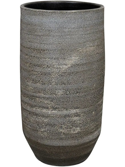 Norell Plant Pot 50cm Height 24cm Dia Pot Tall Latte Brown