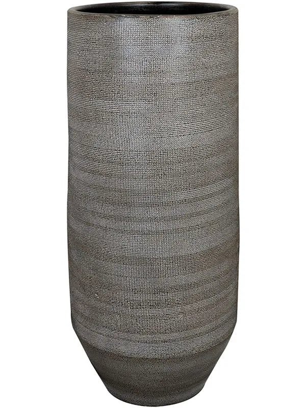 Norell Plant Pot 70cm Height 28cm Dia Pot Tall Latte Brown