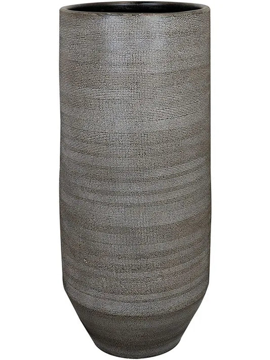 Norell Plant Pot 70cm Height 28cm Dia Pot Tall Latte Brown