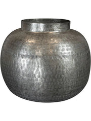 Nynke Plant Pot 24cm Height 14cm Dia Pot Tall Lead