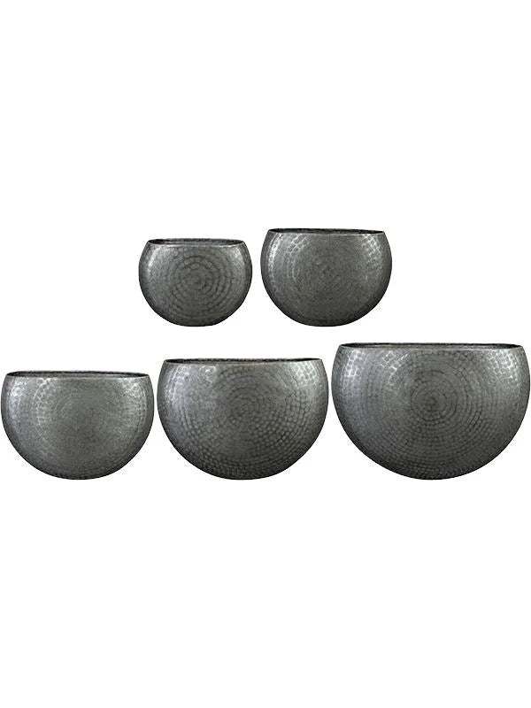 Nynke Plant Pot 37cm Height cm Dia Planter Lead (set of 5)