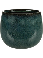 Odile Plant Pot 17cm Height 17cm Dia Pot Petrol