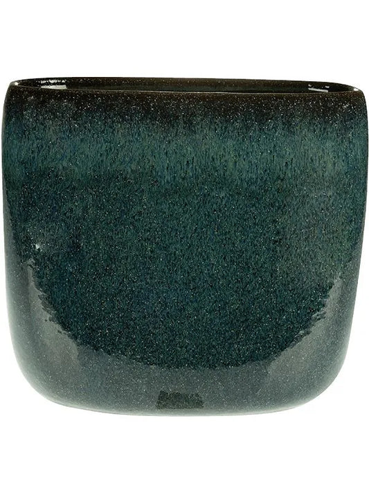 Odile Plant Pot 25cm Height 10cm Dia Planter Petrol