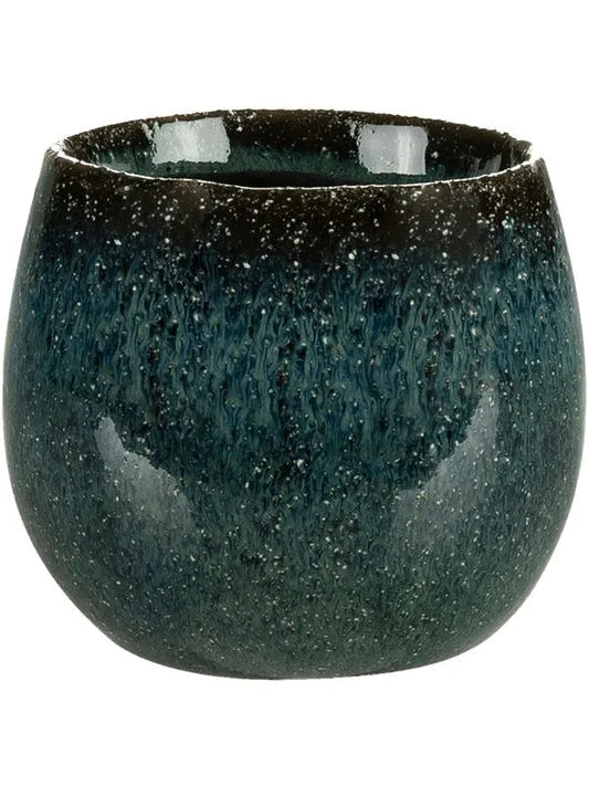 Odile Plant Pot 7cm Height 6cm Dia Pot Petrol